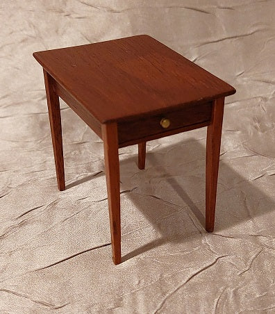 Side Table with Drawer, Cherry