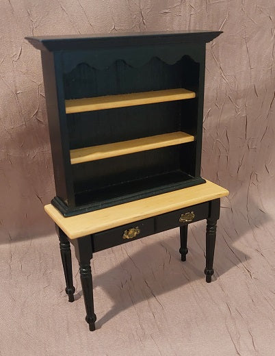 Hutch, Black & Oak