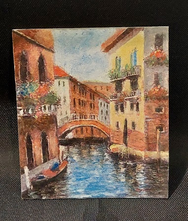 Oil Painting, Cannaregio Canal