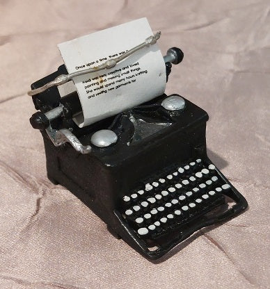 Vintage Typewriter, Handpainted