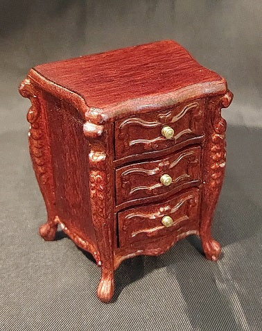 Chateau Night Stand, Mahogany