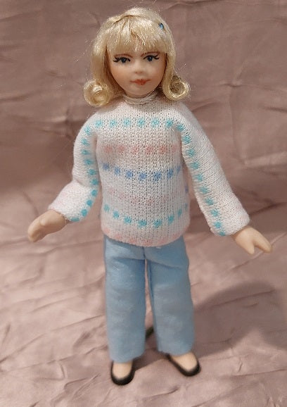 Modern Young Girl Doll