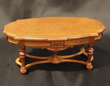 Victorian Cottage Coffee Table, Walnut