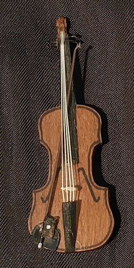 Rosewood Violin & Bow