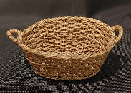 Wicker Laundry Basket, Hand Woven