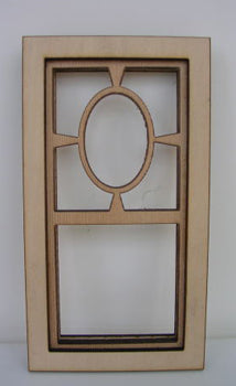Prairie Oval Single Window