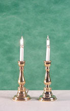 Georgian Candlestic Pair, Electric