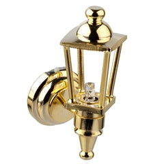 Milton Brass Carriage Lamp, LED