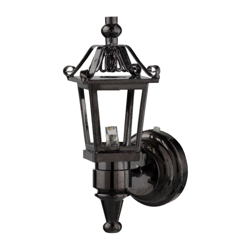 Black Nickel Coach Lamp, LED