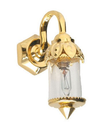 Ornate Brass Coach Lamp