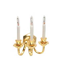 Triple Candle Wall Sconce