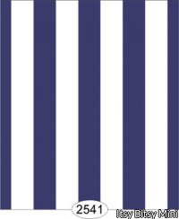 Blue and White Stripe Wallpaper