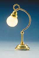 Victorian Table Lamp with Globe, Disc