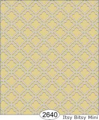 Rose Hill Trellis Gray & Yellow