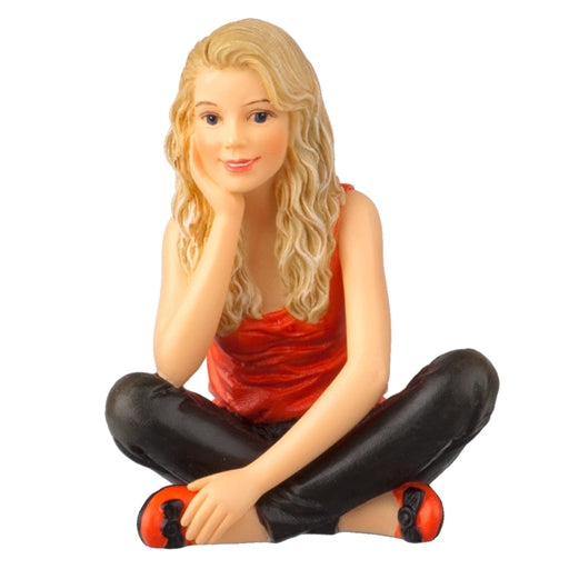 Diane, Sitting Teen, Young Woman Doll, Resin