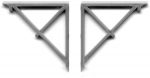 1/4" Scale End Roof Brackets