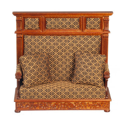 Jacobean Hall Couch, Walnut