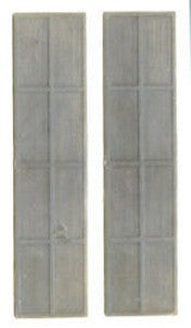 1/4" Scale Iron Shutters to fit GRL3613 Door