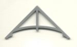 1/2" Scale Arched Gable Trim