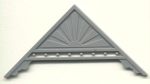 1/2" Scale Sunburst Gable Trim