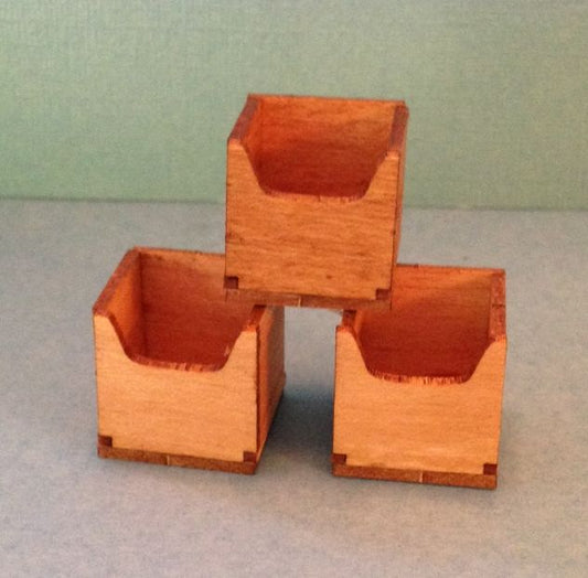 Storage Cubes Kit, 3pc, 3/4" Square