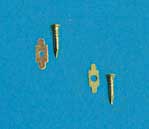 Brass Plate/Door Pull 12set/pk.