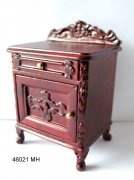 Victorian Bedside Table, Mahogany