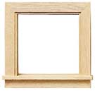 Glazed Dormer Window, 2pcs