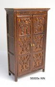 Tudor Linen Cupboard, Walnut