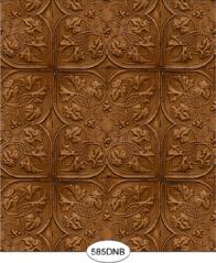 Embossed Metal Ceiling Tile Wallpaper