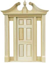 Deerfield Door with Sidelights, DISC