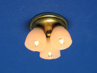 Three Light Ceiling Fixture