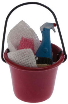 Soap Bucket with Cleaning Accessories