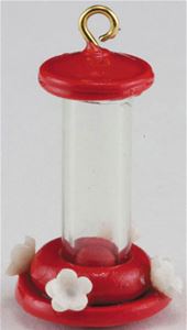 Hummingbird Feeder, Red