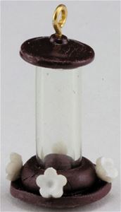 Hummingbird Feeder, Dark Red