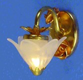 Art Deco Frosted Sconce