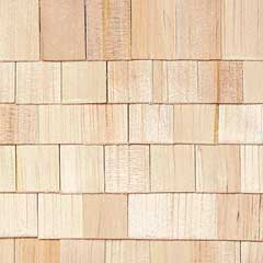 Square Butt Pine Shingles, 100pc