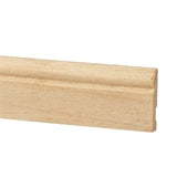 Baseboard Molding, 1/2" X 3/32" X 24"