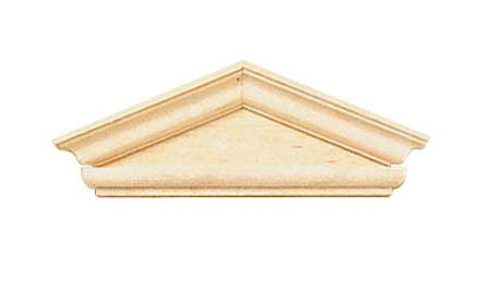 Federal Style Hooded Pediment, 2pc