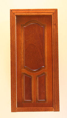 Stannford Three Panel Enterior Door, Walnut