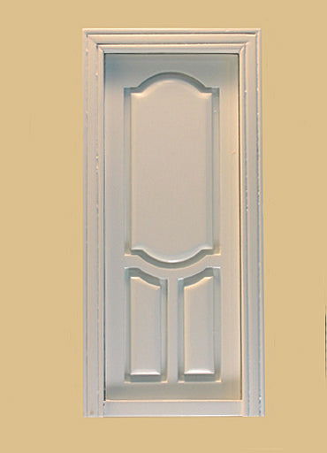 Stannford Three Panel Interior Door, White