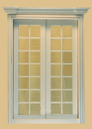 Classic Double White French Door
