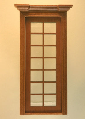 Classic Single Walnut French Door