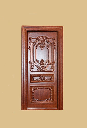 Queen Anne Single Door, Walnut