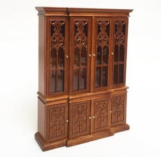 Break Front China Cabinet, 1760, Walnut