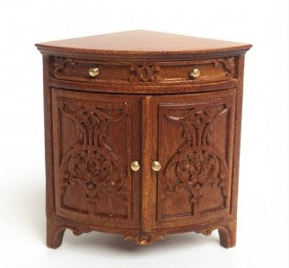 Corner Cabinet, 1760, Walnut