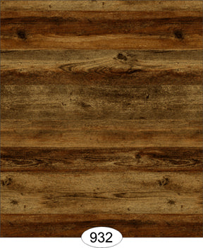 Rustic Planks, Dark Brown Wallpaper