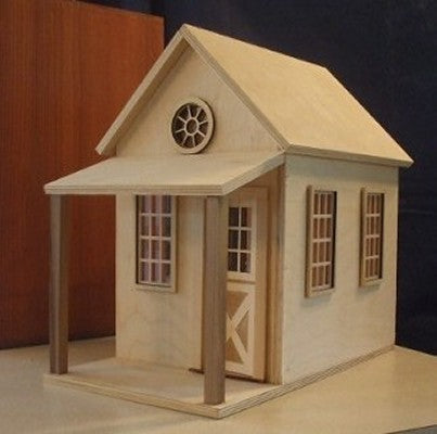 Garden Shed with Porch Assembled – Miniature Designs, Inc.