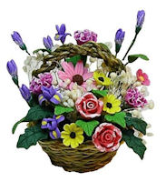 Floral Bouquet in Basket
