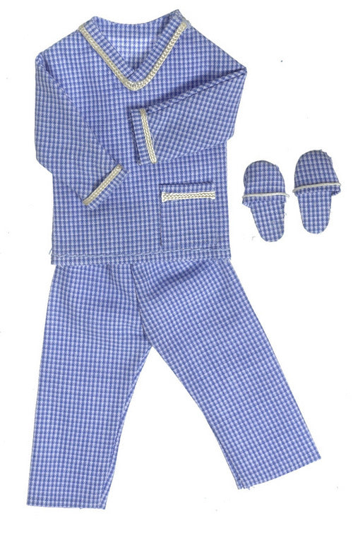 Men Pajamas & Slipper Set